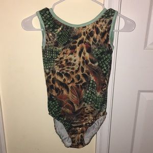 Gymnastics leotard